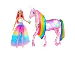 Set papusa Barbie Dreamtopia cu Unicornul Magic