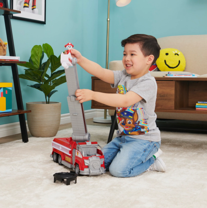 Masina de pompieri Paw Patrol - The Movie, Marshall City Firetruck, 6060444