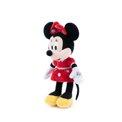 Jucarie de plus Disney Minnie cu rochita rosie, 20 cm