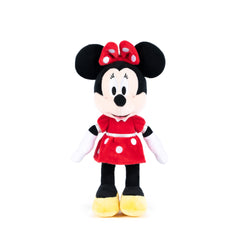 Jucarie de plus Disney Minnie cu rochita rosie, 42.5 cm