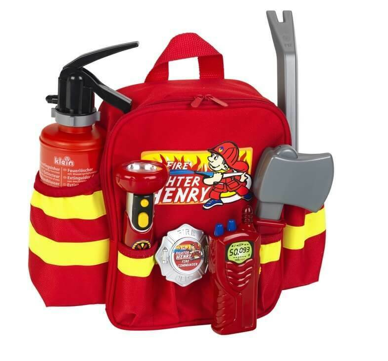 Jucarie rucsac pentru pompieri, Klein 8900
