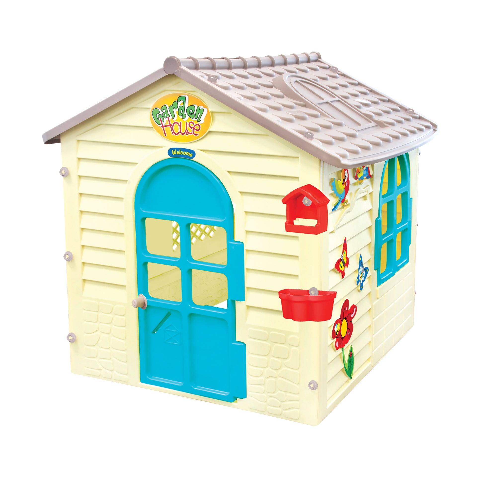 Casuta de joaca de exterior pentru copii MochToys Maly 12239