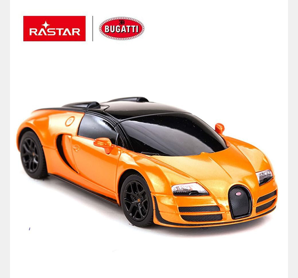 Masina RC 1:14 Bugatti Grand Sport Vitesse, Portocaliu, 47000