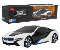 Masina cu telecomanda Rastar 1/24 BMW I8 Alb isi schimba culoarea 48400