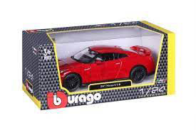 Macheta  masinuta 1/24 Bburago Star Nissan Gt-R, rosu, 21082