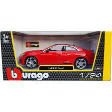 Macheta Masinuta  Bburago 1:24 Audi RS 5 Rosu, BB20001A-21090