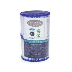 Set 2 filtre Bestway® 60311 Lay-Z-Spa™ Cartridge VI, diametru 10 cm