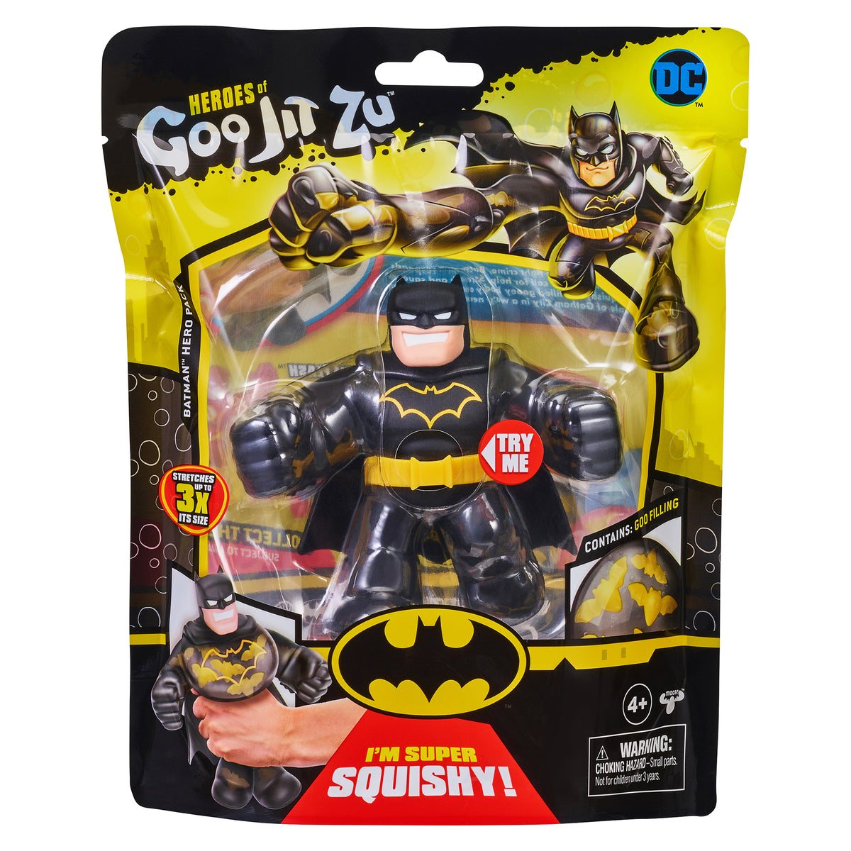 Figurine elastica Goo Jit Zu DC Batman 41165-41180