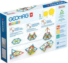 Set de constructie Geomag 384, Supercolor 60 piese