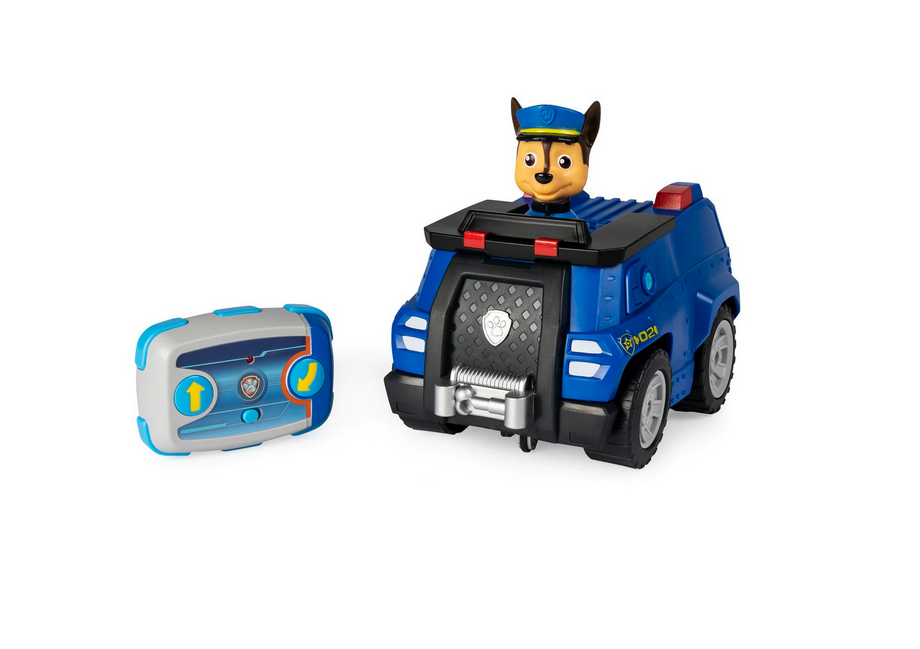 Set figurina cu vehicul RC Paw Patrol - Chase, Police Cruiser