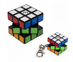 Set Cub Rubik 3X3 Clasic Si Breloc Originale