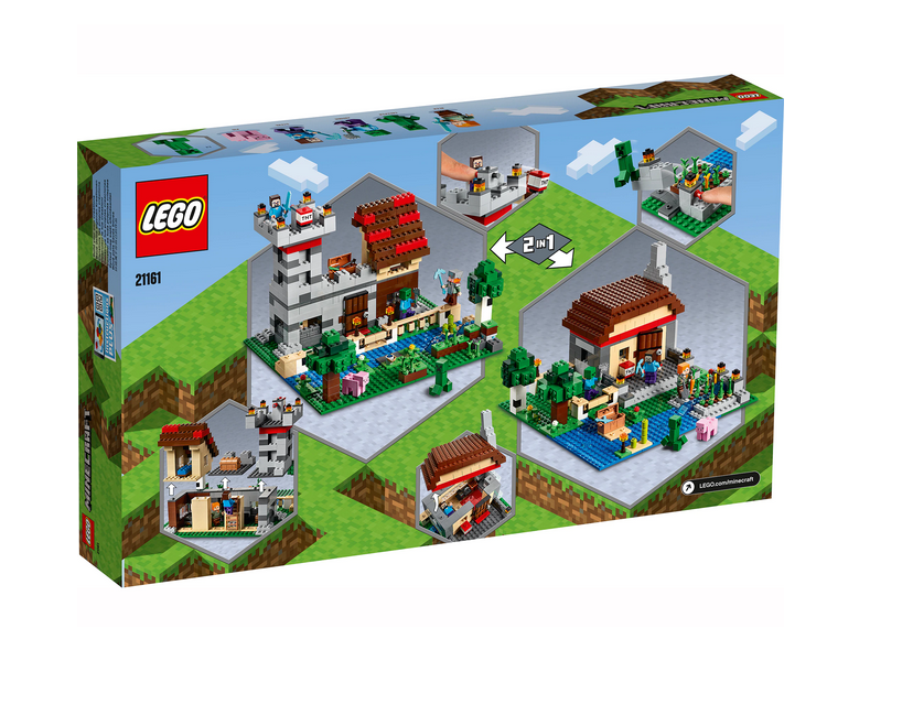 LEGO Minecraft - Cutie de crafting 3.0 21161, 564 piese
