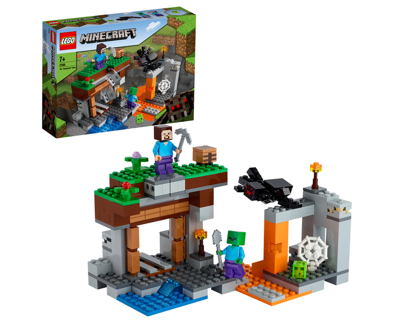 LEGO Minecraft - Mina abandonata 21166, 248 piese