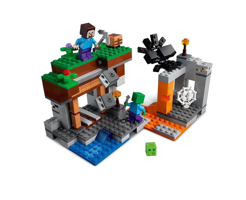 LEGO Minecraft - Mina abandonata 21166, 248 piese