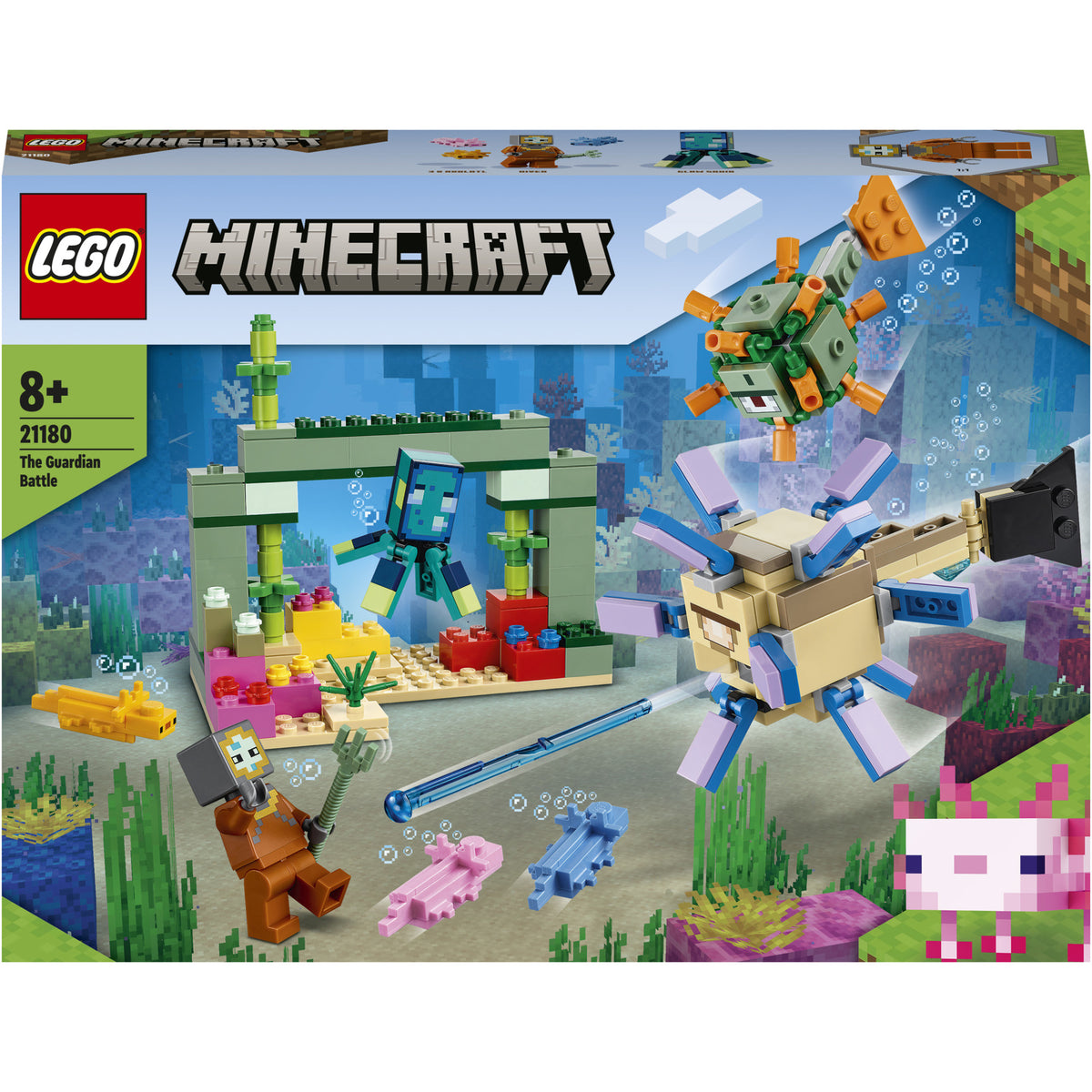 LEGO® Minecraft - Batalia Pazitorilor 21180, 255 piese