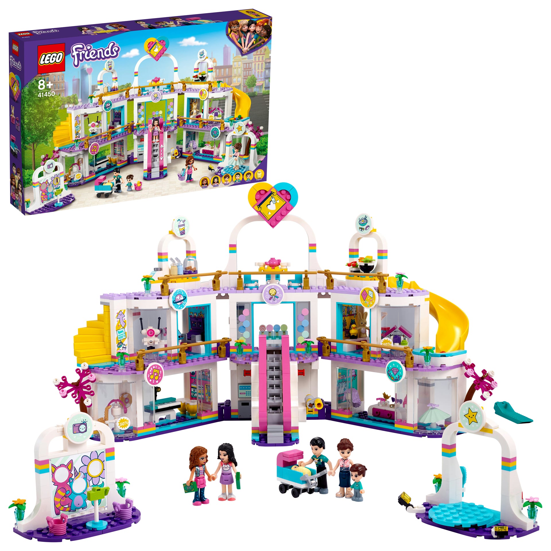 LEGO Friends - Mall ul Heartlake City 41450, 1032 piese