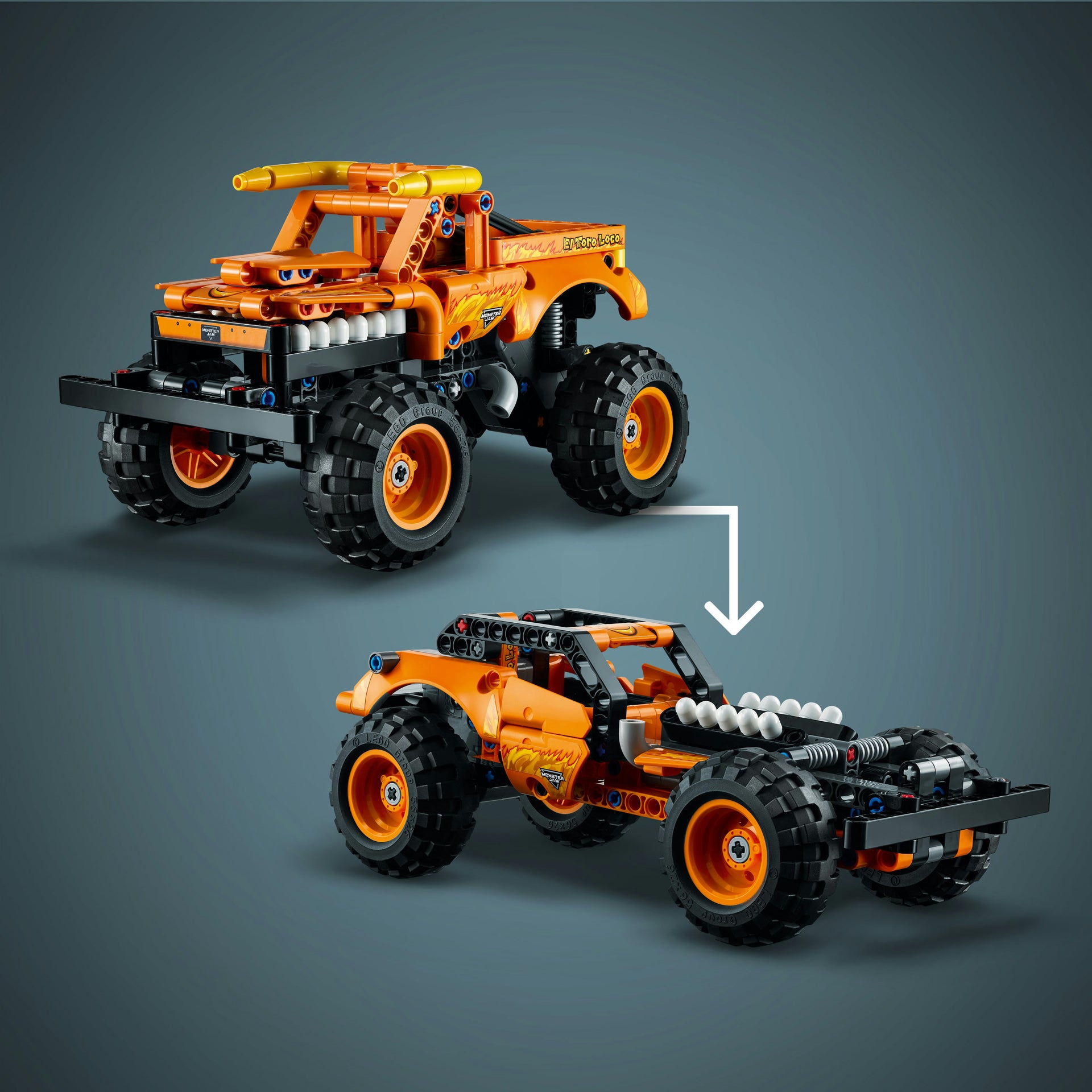 LEGO® Technic - Monster Jam™ El Toro Loco™ 42135, 247 piese