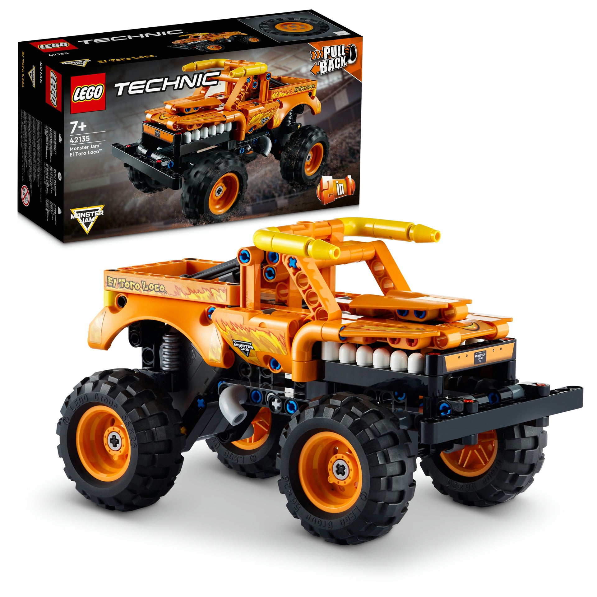 LEGO® Technic - Monster Jam™ El Toro Loco™ 42135, 247 piese