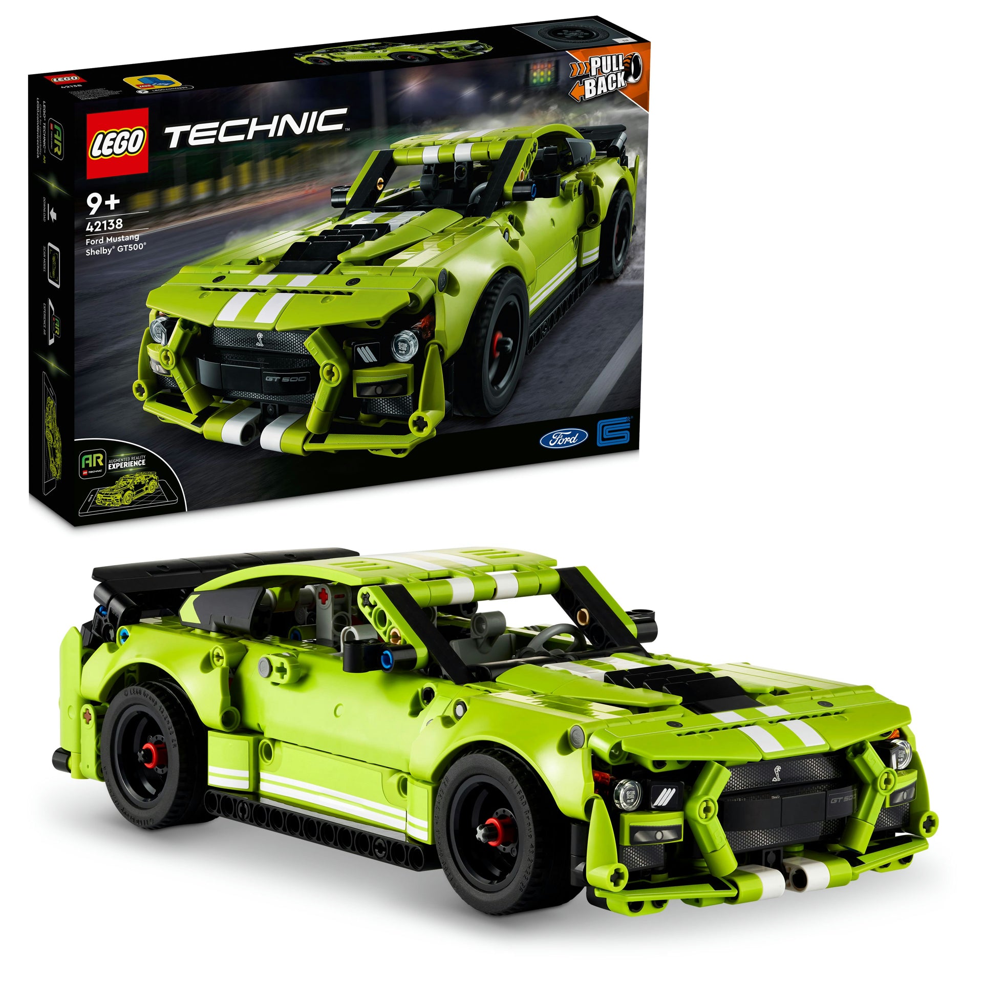 LEGO® Technic - Ford Mustang Shelby® GT500® 42138, 544 piese