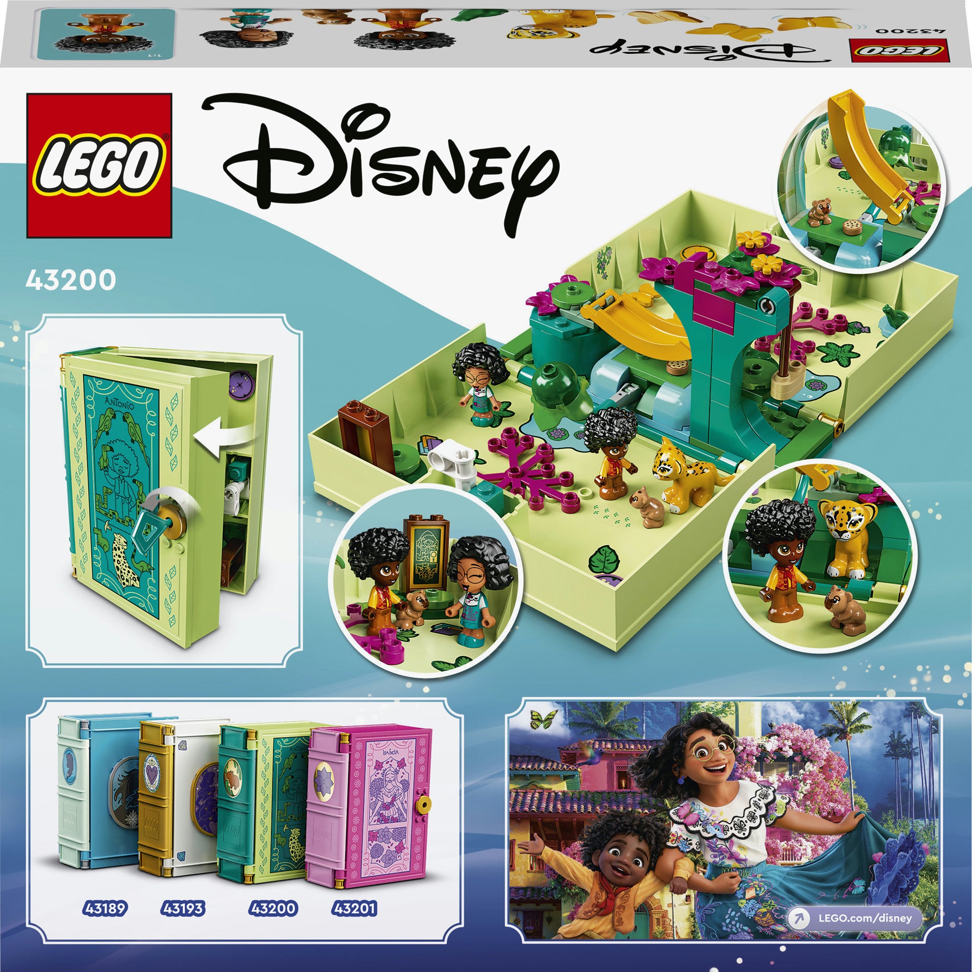 LEGO Disney - Usa magica a lui Antonio 43200, 99 piese