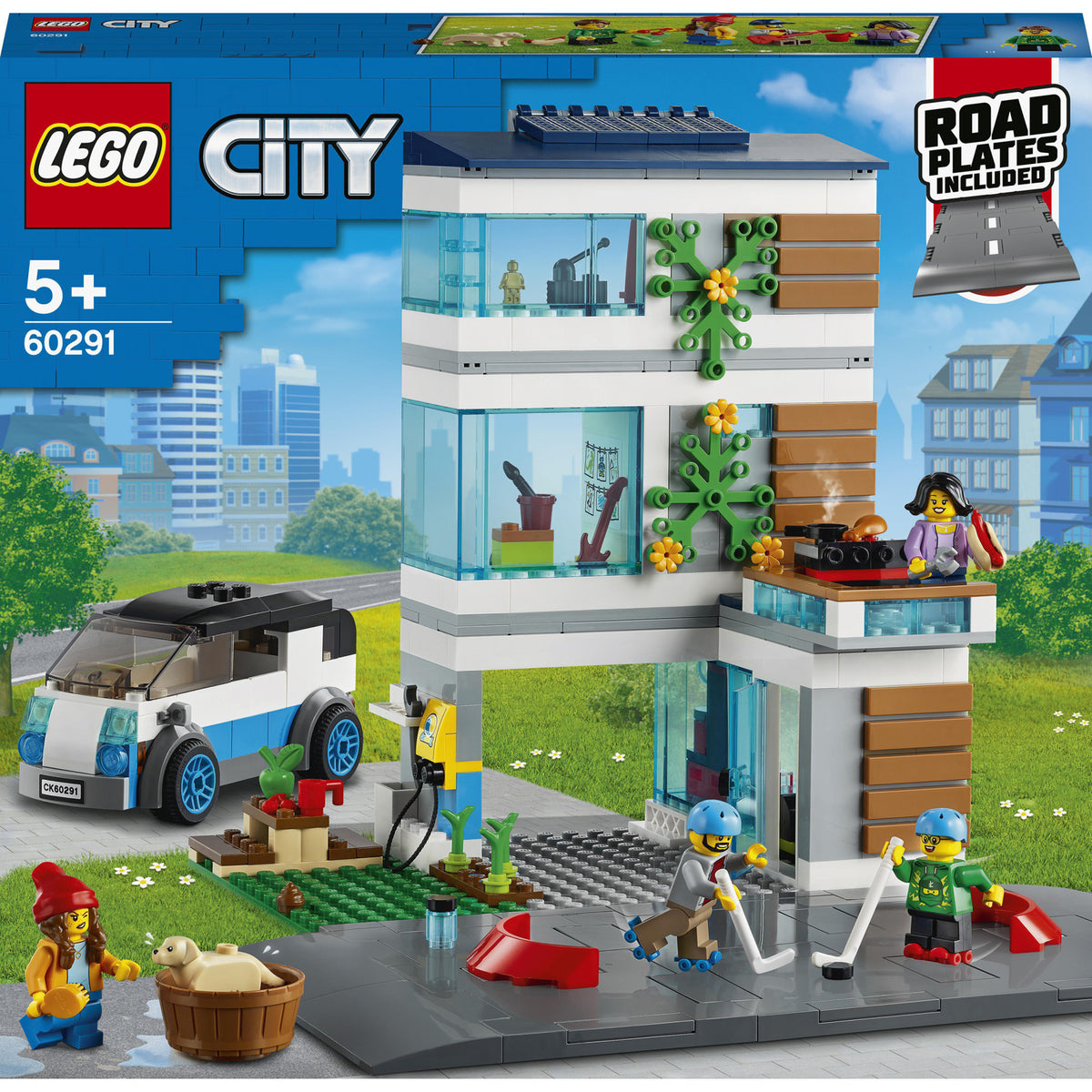 LEGO City - Casa familiei 60291, 388 piese