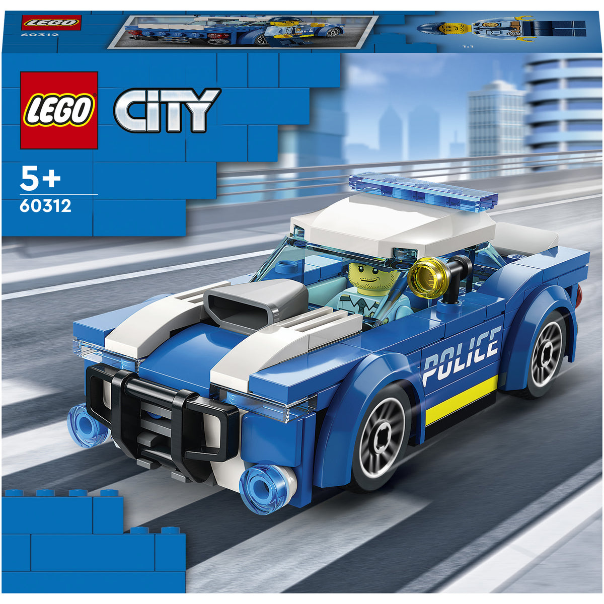 LEGO® City - Masina de politie 60312, 94 piese