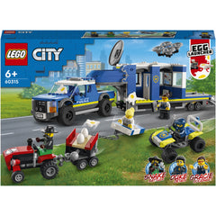 LEGO® City - Masina Centru de comanda mobil al politiei 60315, 436 piese