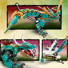 LEGO NINJAGO - Dragon de jungla 71746, 506 piese