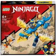 LEGO® NINJAGO - Dragonul EVO de Tunet al lui Jay 71760, 140 piese