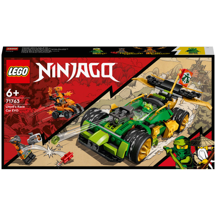 LEGO® NINJAGO - Masina de curse EVO a lui Lloyd 71763, 279 piese