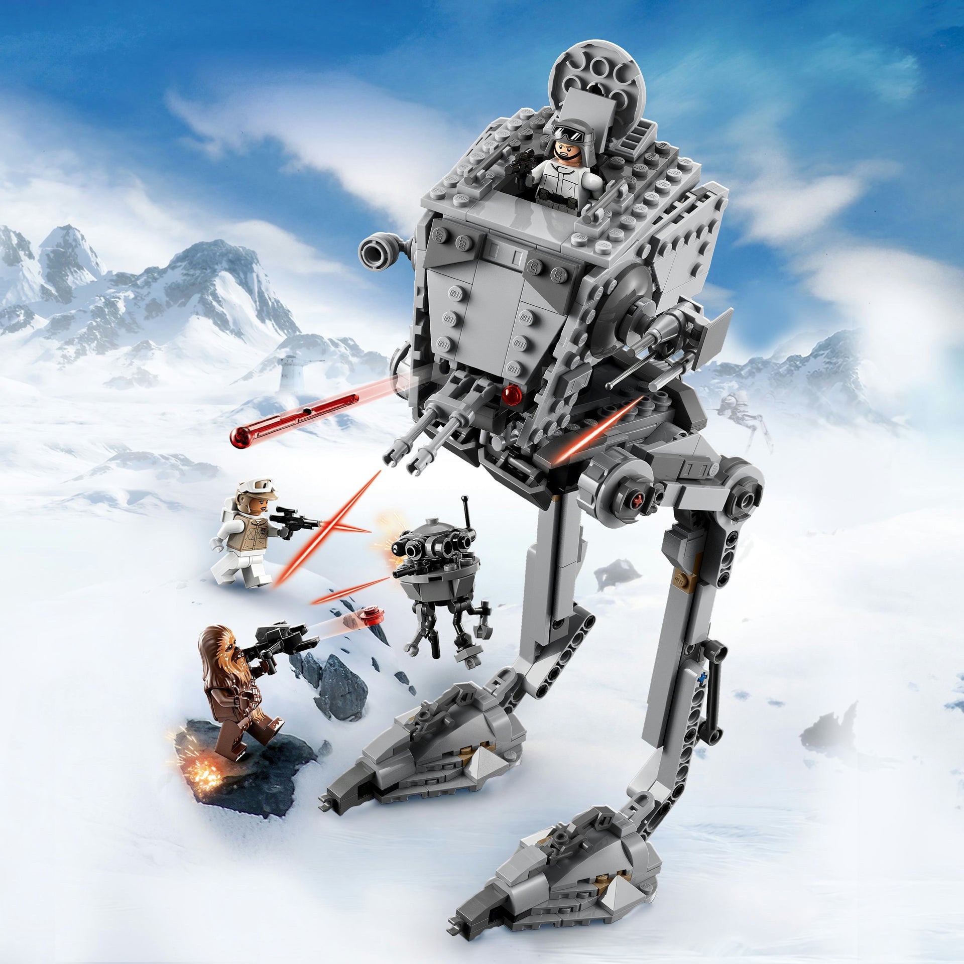 LEGO® Star Wars - AT-ST™ pe Hoth™ 75322, 586 piese