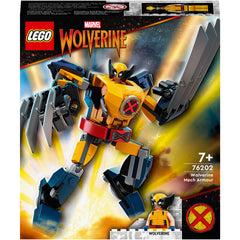 LEGO® Super Heroes - Armura de robot a lui Wolverine 76202, 142 piese