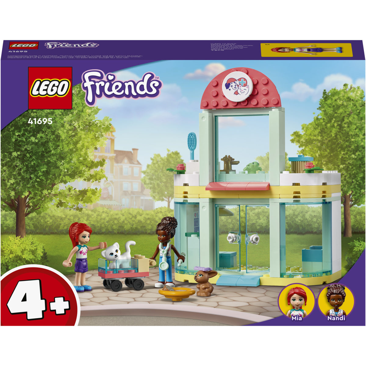 LEGO® Friends - Clinica animalutelor 41695, 111 piese