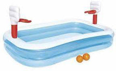 Piscina gonflabila pentru copii Bestway, Basketball Play Pool, 2.51m x 1.68m x 1.02m