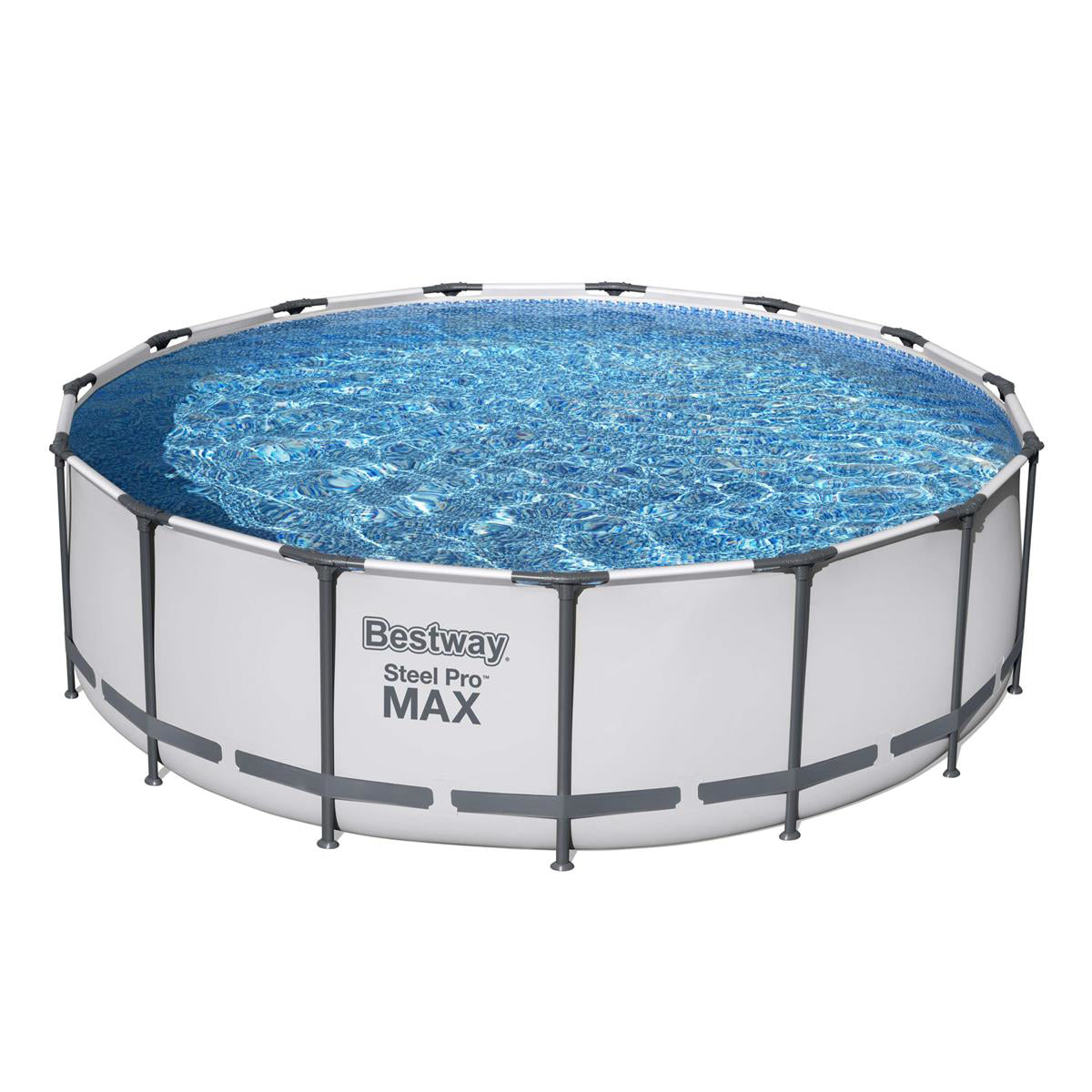 Piscina Bestway cu cadru metalic, pompa de filtru inclus, 457 x 122 cm, 56438