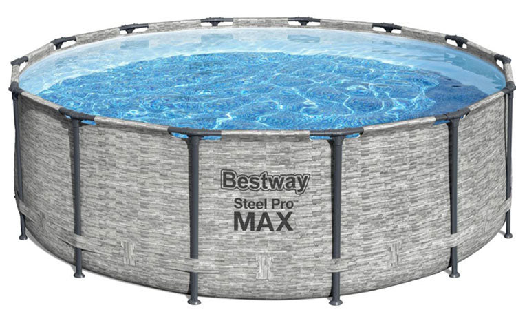 Piscina rotunda cu cadru si pompa inclusa, Bestway, 427 x 122 cm, 56190