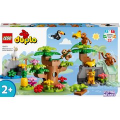 LEGO® DUPLO® - Animale salbatice din America de Sud 10973, 71 piese