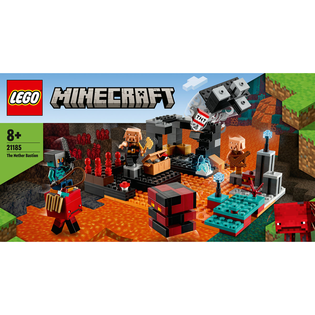 LEGO® Minecraft® - Bastionul din Nether 21185, 300 piese