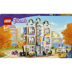 LEGO® Friends - Scoala de arte a Emmei 41711, 844 piese