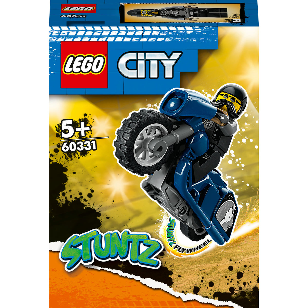 LEGO® City - Motocicleta de cascadorii 60331, 10 piese