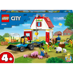 LEGO® City - Hambar si animale de ferma 60346, 230 piese