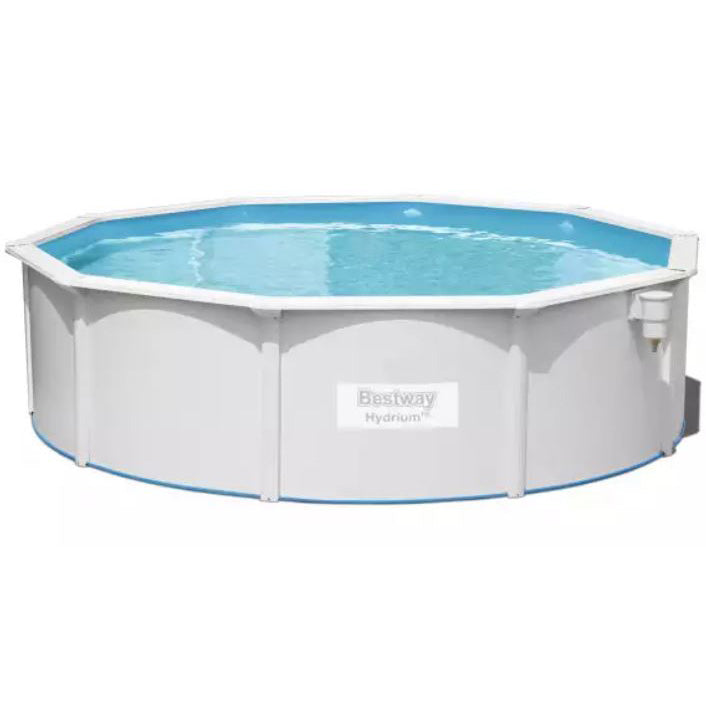 Piscina cu Cadru Metalic, Panouri PVC si Pompa de Filtrare Bestway Hydrium  4.60m x 1.20m, 56384