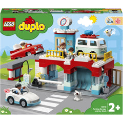 LEGO DUPLO - Garaj si spalatorie de masini 10948, 112 piese