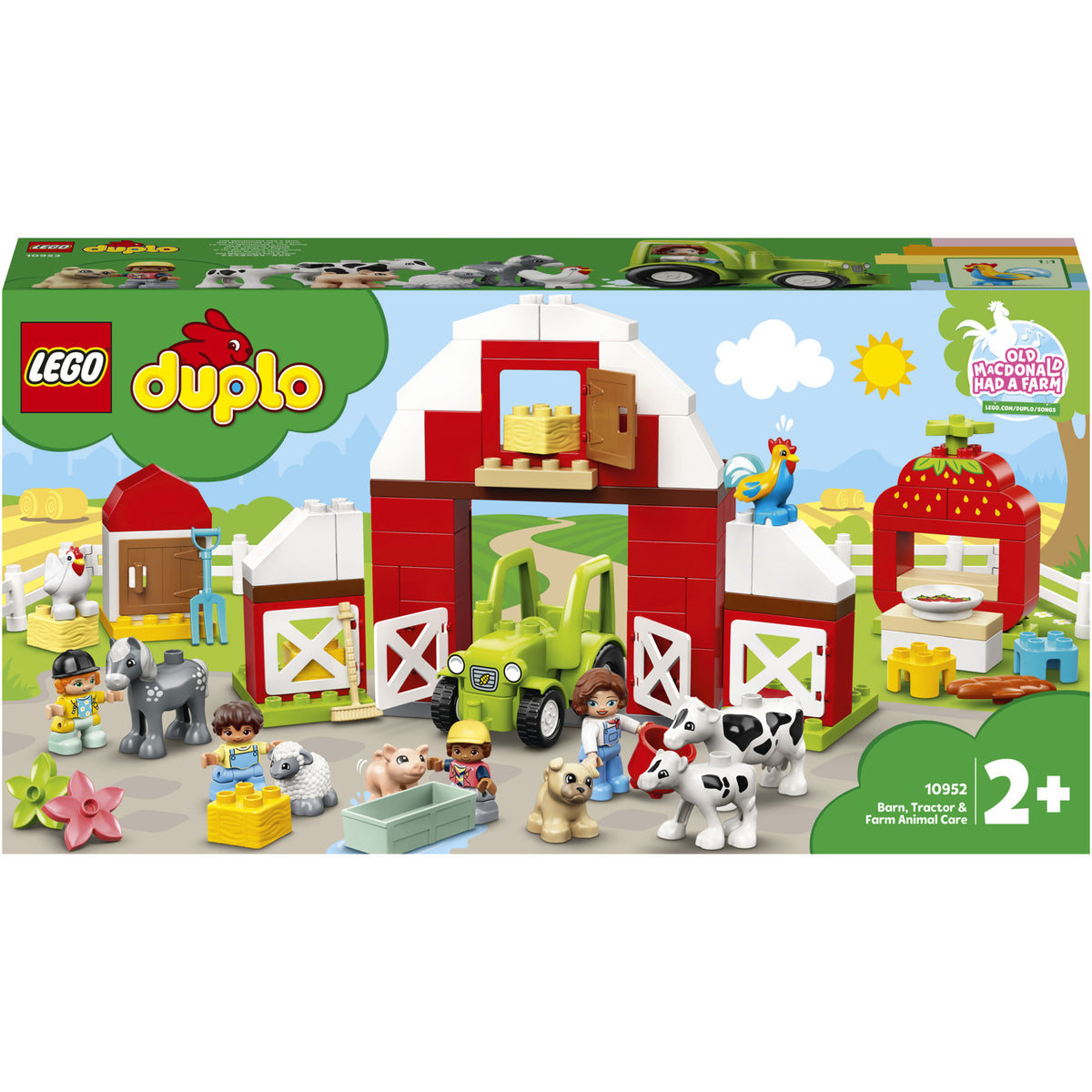 LEGO DUPLO - Ferma animalelor 10952, 97 piese