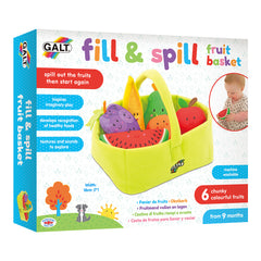 Cos cu fructe pentru bebelusi, Fill and Spill, Galt 1005410