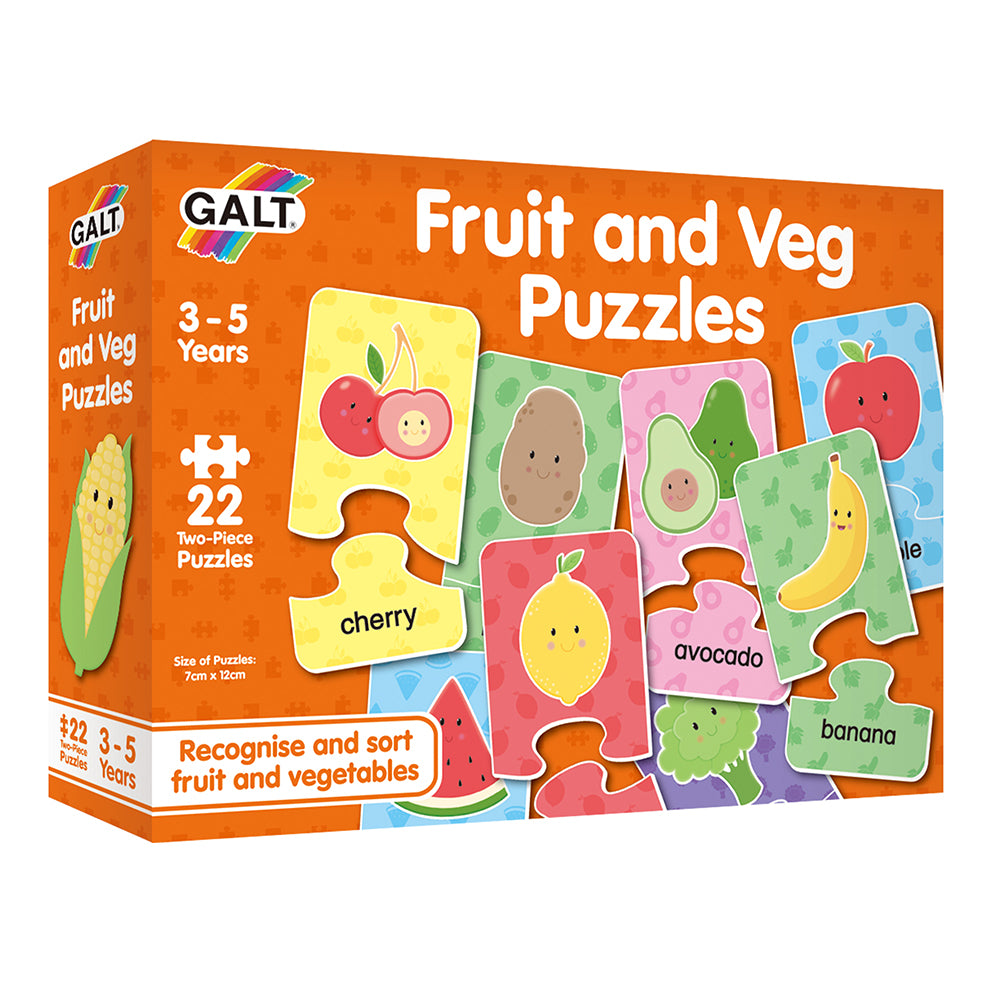 Puzzle cu fructe si legume, Galt, JGC1105599