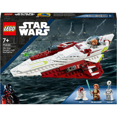 LEGO® Star Wars™ - Jedi Starfighter™-ul lui Obi-Wan Kenobi™ 75333, 282 piese