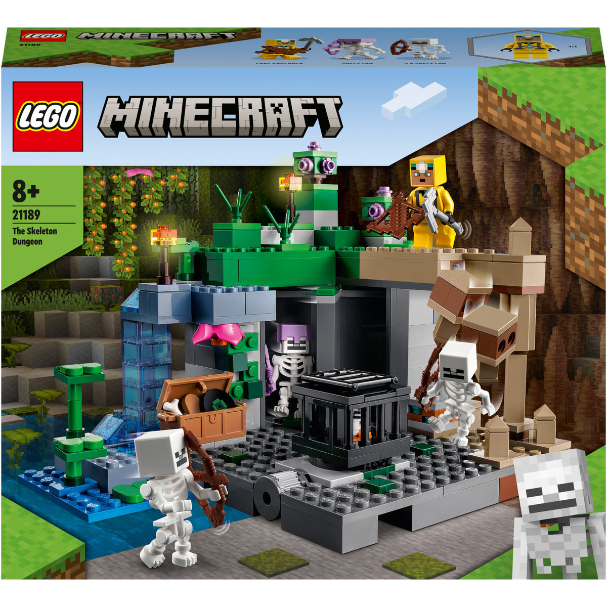 LEGO® Minecraft® - Temnita scheletelor 21189, 364 piese