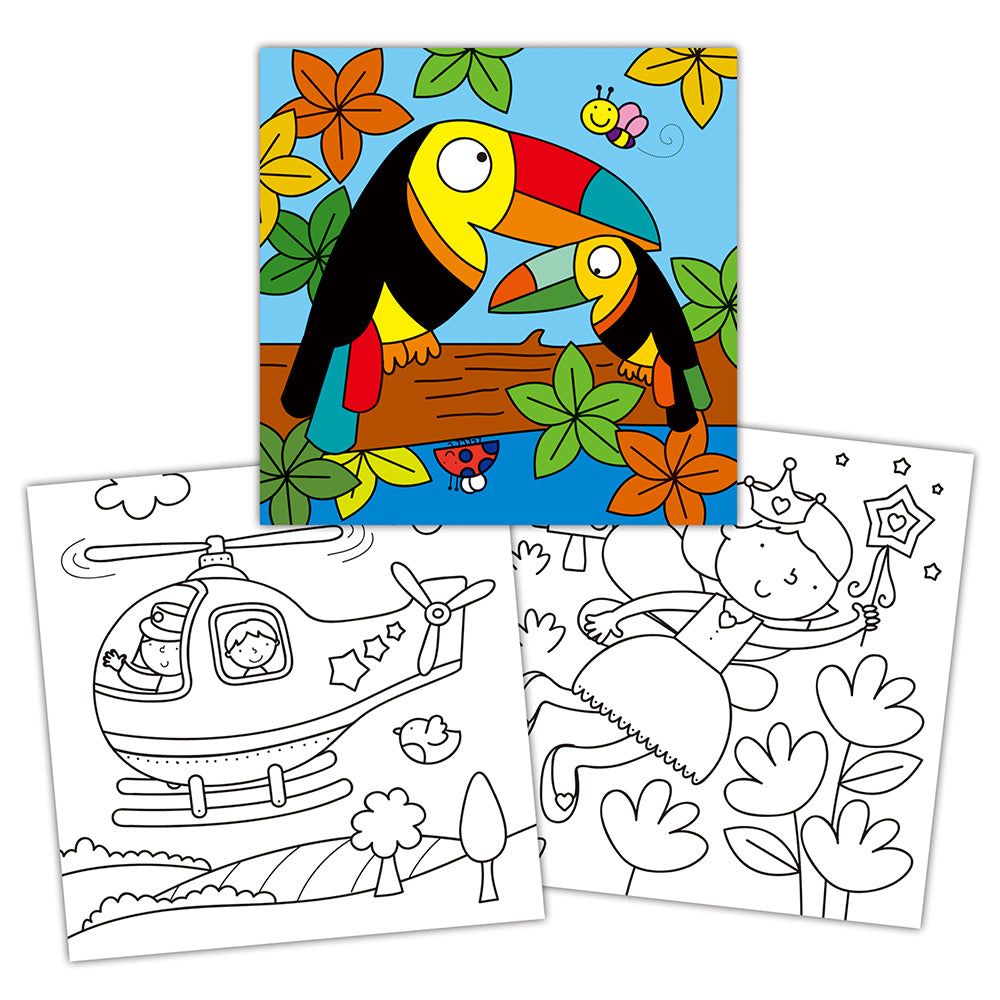 Carte de colorat Fun to color, Galt, 1004750