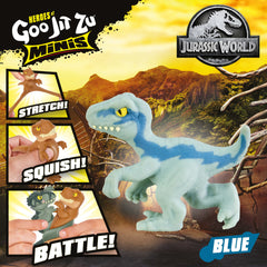 Figurina elastica Goo Jit Zu Minis Jurassic World Blue 41311-41302